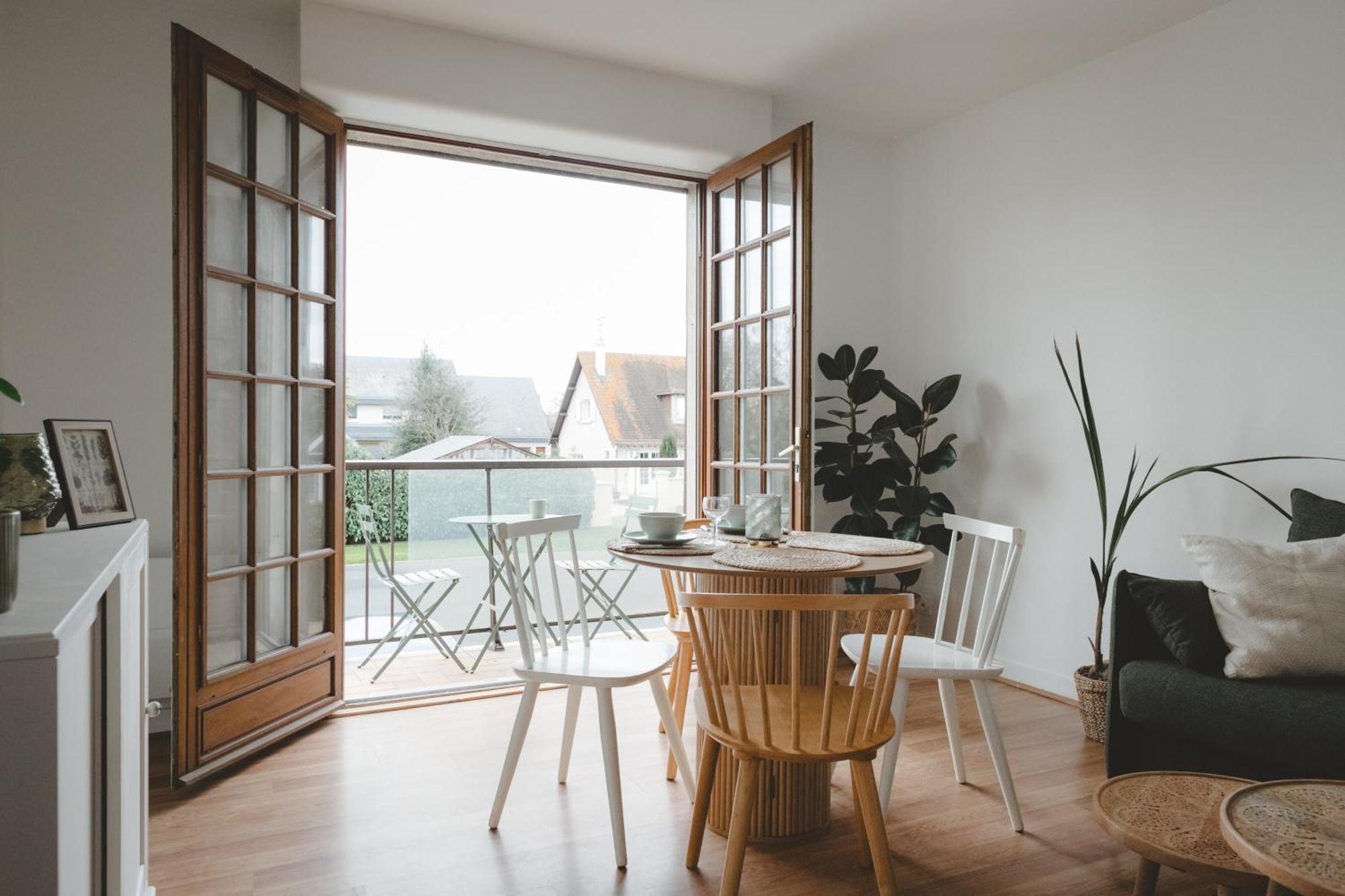 L'Escapade Appartement 4 Pers Ouistreham Bagian luar foto